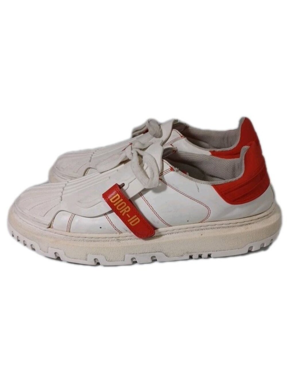 Christian Dior White Leather  Sneakers Europe  Size 44 Men 10 Dior ID - Picture 5 of 15